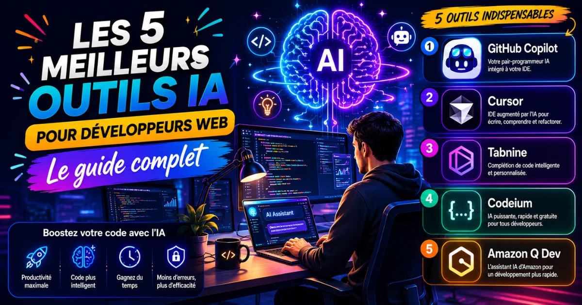 meilleurs outils IA pour développeurs web