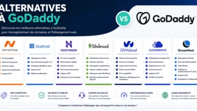 Alternatives à GoDaddy