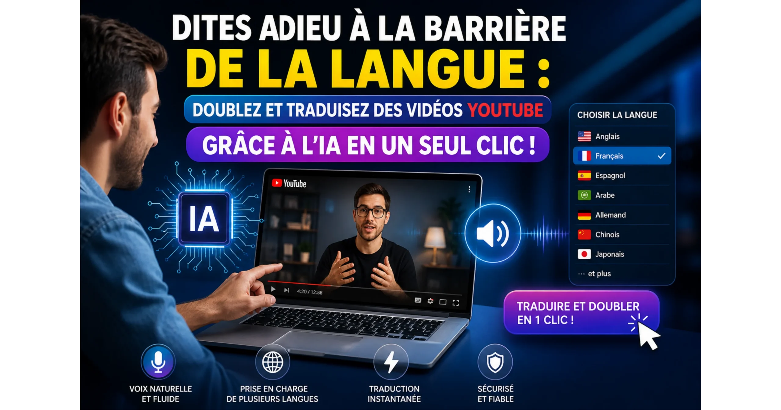 Doublage de Youtube