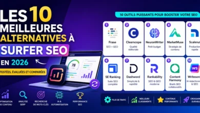 alternatives à Surfer SEO