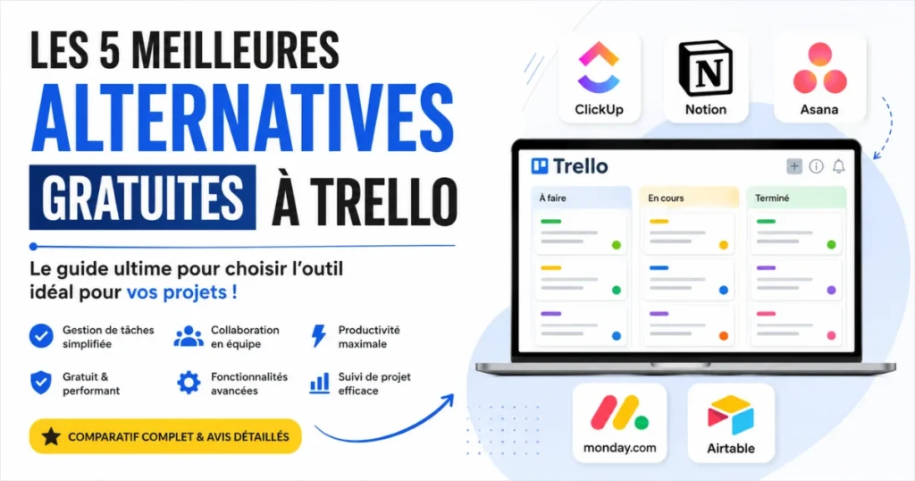 alternatives à Trello