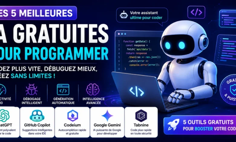 Top 5 des IA pour Programmer