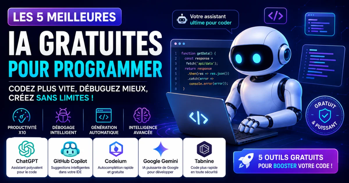 Top 5 des IA pour Programmer