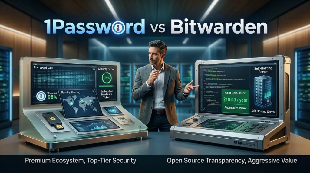 1Password vs Bitwarden