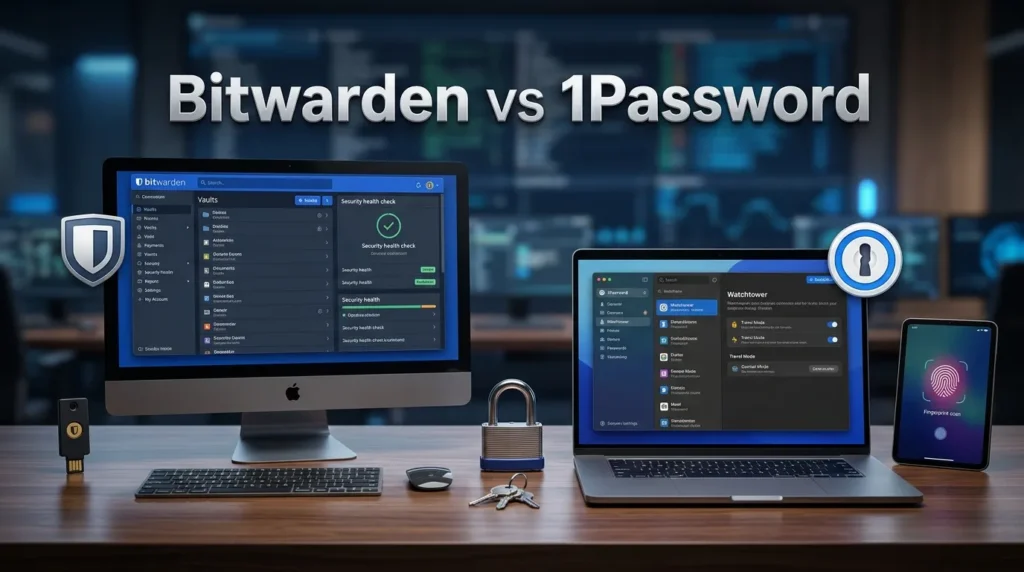 Bitwarden vs 1Password