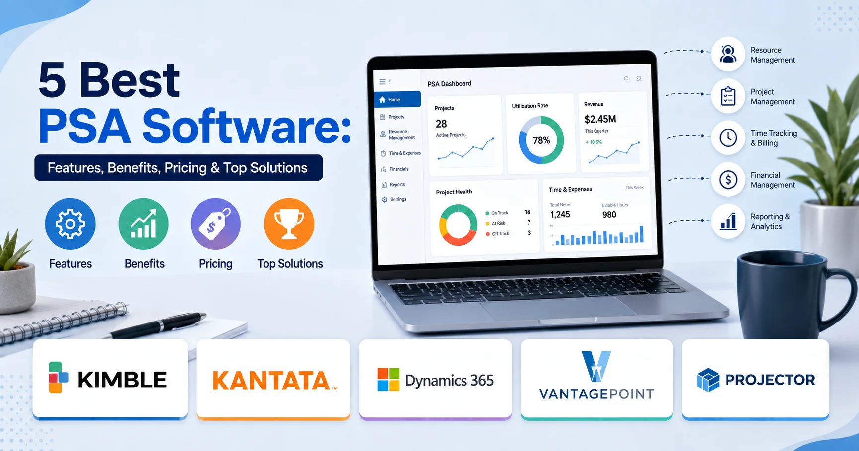 5 Best PSA Software: Features, Benefits, Pricing & Top Solutions 1 Best PSA Software