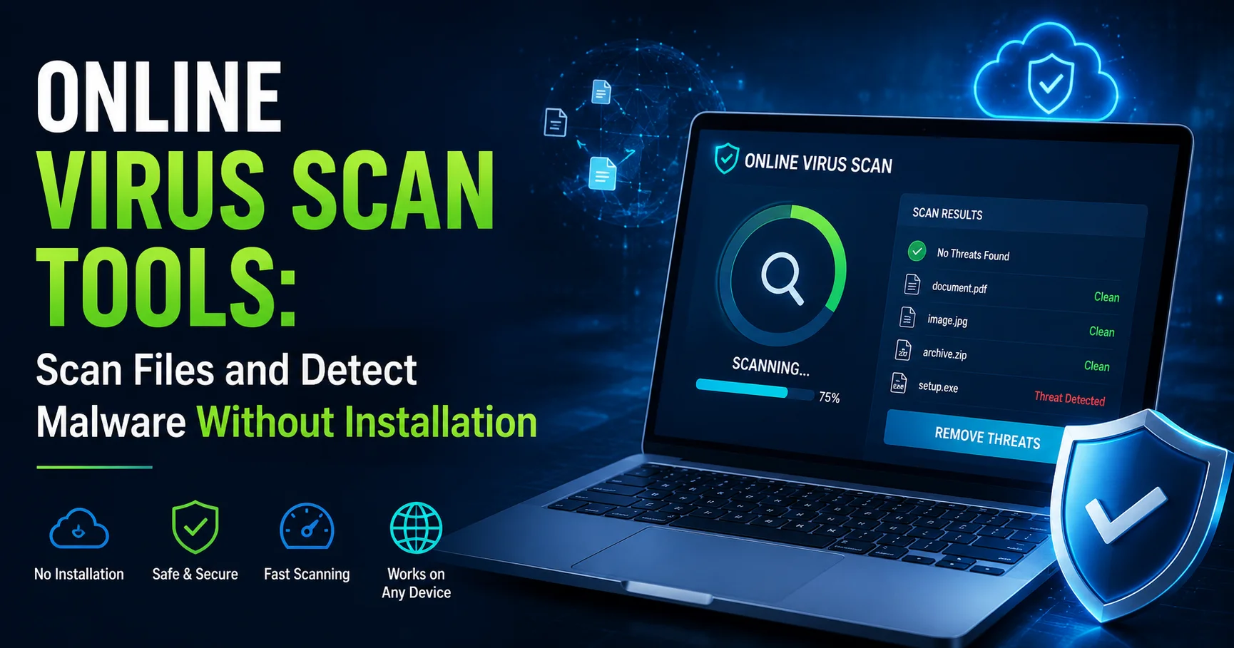 Online Virus Scan Tools: Best 5 Tools To Scan Files and Detect Malware Without Installation 1 Online Virus Scan