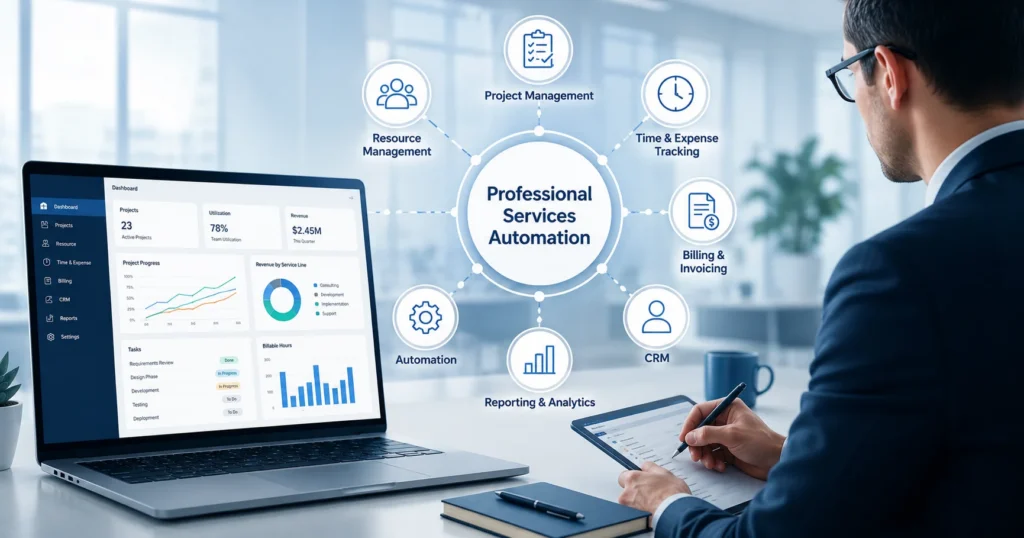PSA Software: Complete Guide to Professional Services Automation in 2026 4 PSA