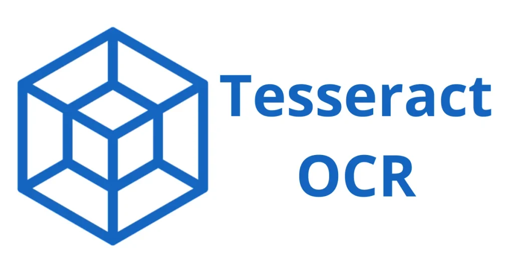 Tesseract OCR OCR Tools